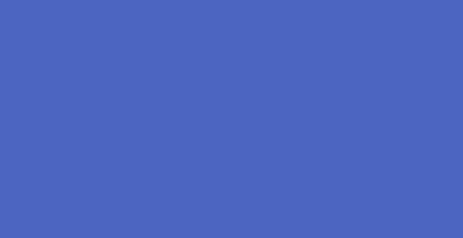 A solid blue color block