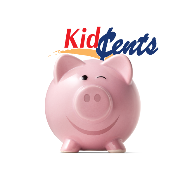 Kid Cents piggy bank