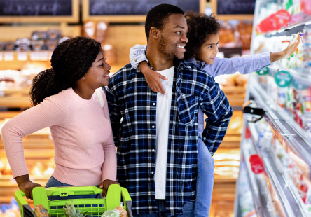 Blog cover image - Family grocery shopping