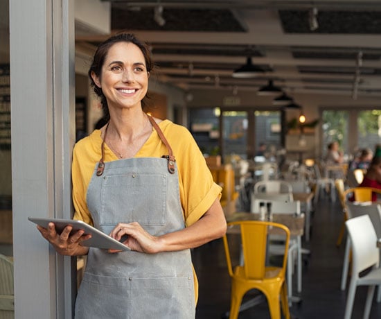 Small business woman owner